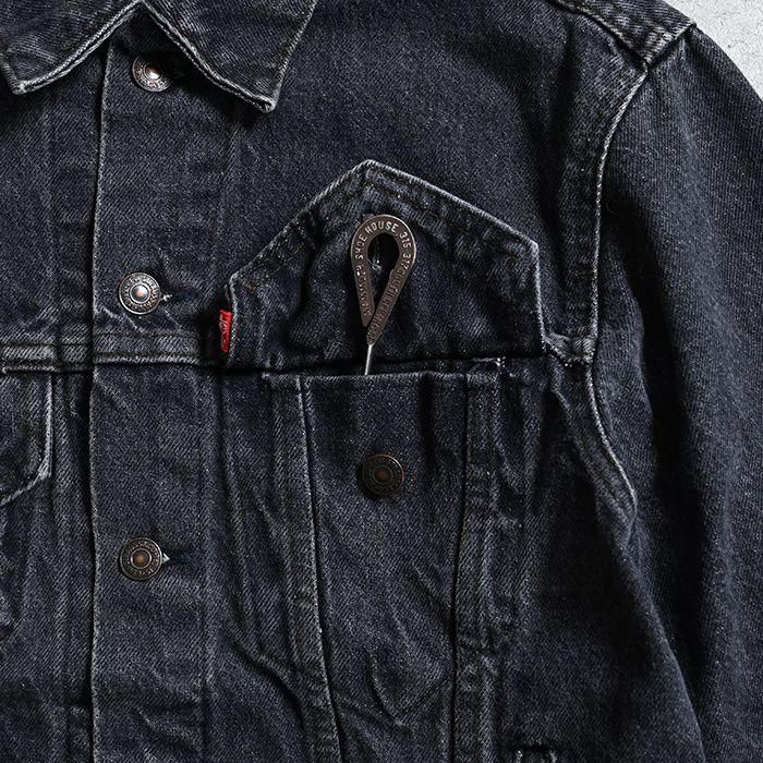 LEVI'S 70506-0259 BLACK DENIM JACKET（VERY GOOD CONDITION/38