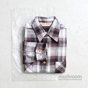 BIGMAC L/S PLAID FLANNEL SHIRTMEDIUM/DEADSTOCK