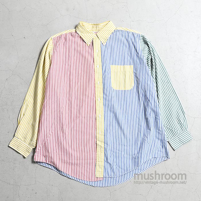 BROOKS BROS CRAZY STRIPE BD SHIRT（GOOD CONDITION） - 古着屋