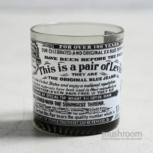 LEVI'S GUARANTEED TICKET WHISKY GLASSSMALL ONE