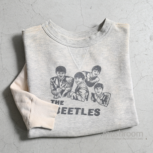 THE BEETLES TWO-TONE S/V SWEAT SHIRTRARE DETAIL