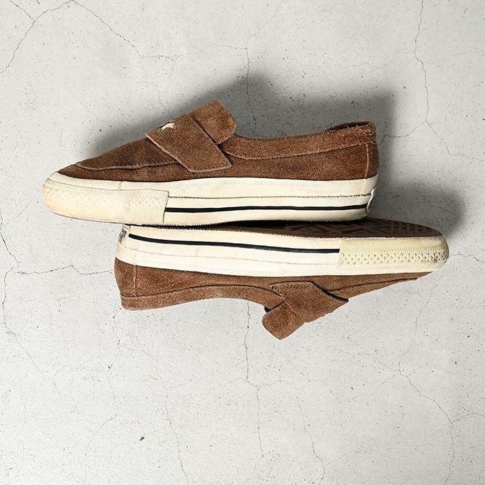 CONVERSE ONE-STAR SUEDE LOAFER(BROWN/US 3) - 古着屋 CONVERSE ONE-STAR SUEDE LOAFER(BROWN/US 3) - 古着屋