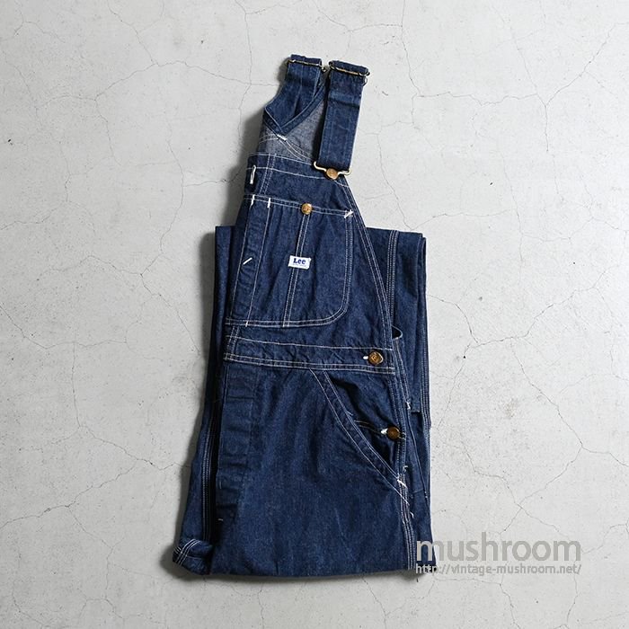 Lee 91-SB DENIM OVERALL（MINT/DARK COLOR） - 古着屋 ｜ mushroom(マッシュルーム)  ヴィンテージクロージングストア