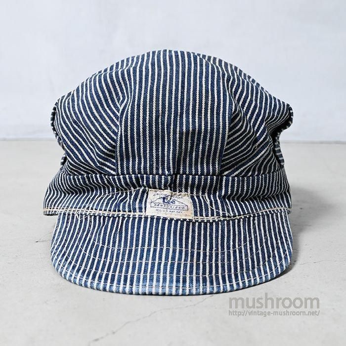 Lee HICKORY STRIPE WORK CAP（HOUSEMARK TAG） - 古着屋