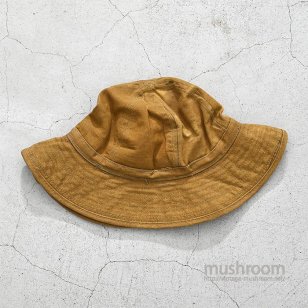 WW1 U.S.ARMY BROWN CANVAS HAT（DEADSTOCK/7）