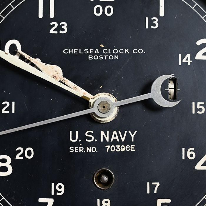 WW2 U.S.N SHIP DECK CLOCK（CHELSEA CLOCK CO/70396E） 古着屋 ｜ mushroom