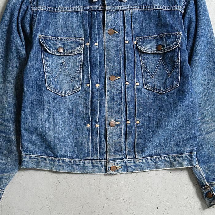 WRANGLER 111MJ DENIM JACKET(40) - 古着屋 | mushroom WRANGLER 111MJ DENIM JACKET(40) - 古着屋 | mushroom
