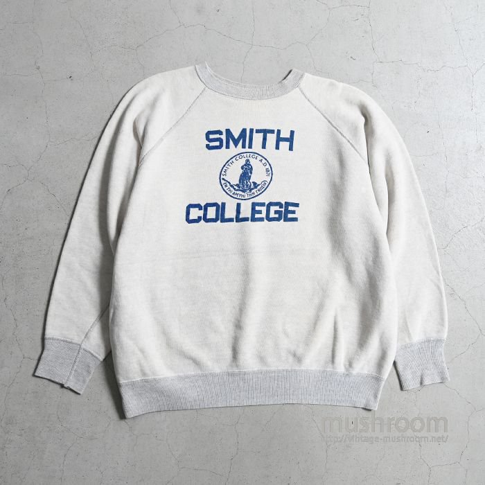 OLD SMITH COLLEGE TWO TONE SWEAT SHIRT