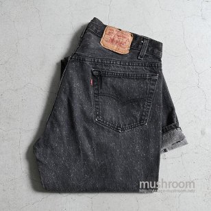 LEVI'S 501-0628 GALACTIC WASHED BLACK JEANSW36L34