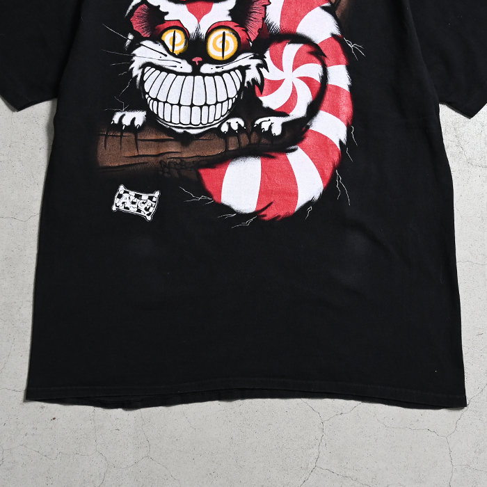 OLD ALICE IN WONDERLAND T-SHIRT（CHESHIRE CAT/X-LARGE） - 古着屋 