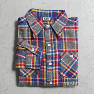 ELY PLAID FLANNEL SHIRT（17-17H/DEADSTOCK ）