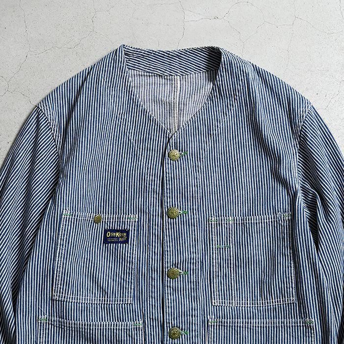 OSH KOSH HICKORY STRIPED ENGINEER WORK JACKET - 古着屋