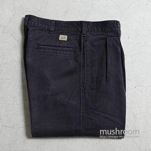 Lee BLACK COTTON TROUSERSW32L32/GOOD CONDITION