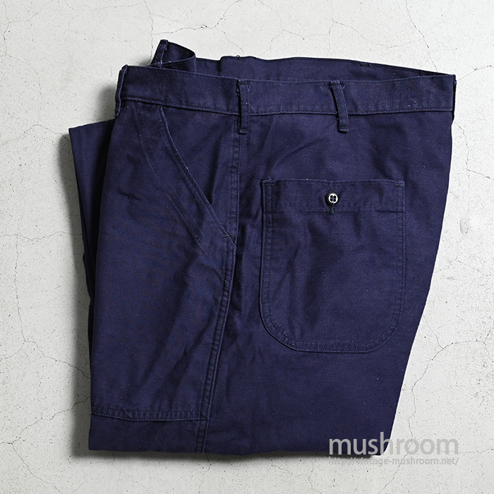 72年製 US NAVY Dark Blue Utility Trousers-