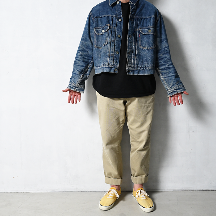 LEVI'S 517XX DENIM JACKET(48/SUPER BIG SIZE) - 古着屋 LEVI'S 517XX DENIM JACKET(48/SUPER BIG SIZE) - 古着屋