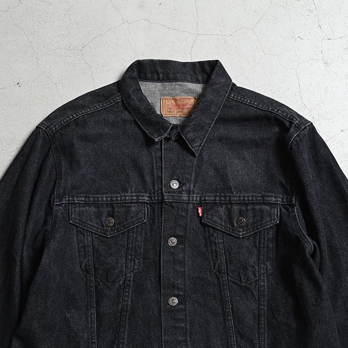 LEVI'S 75505-0259 BLACK DENIM JACKET（GOOD CONDITION