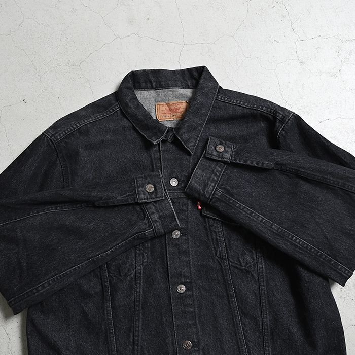 LEVI'S 75505-0259 BLACK DENIM JACKET（GOOD CONDITION