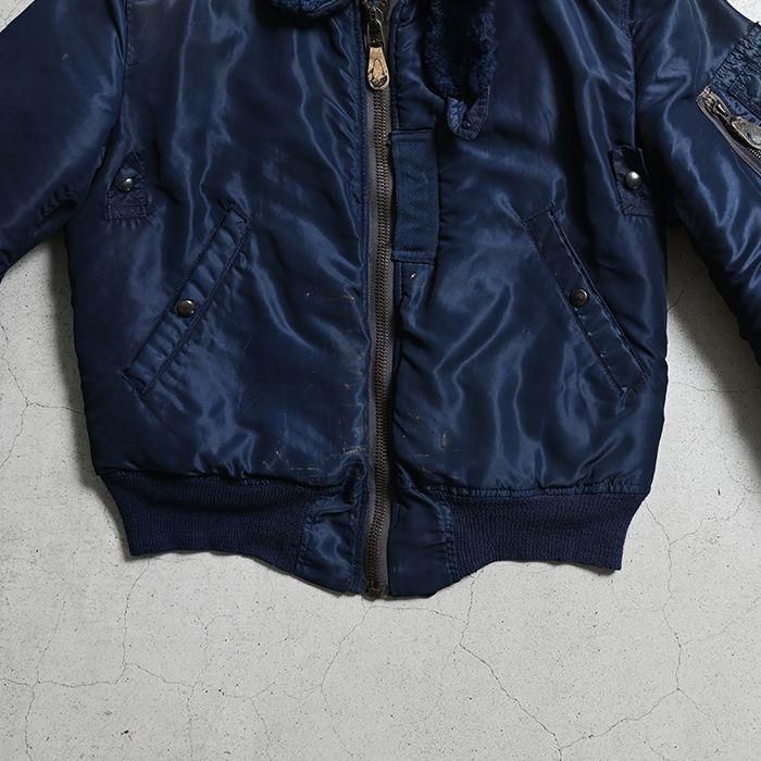 ジャケット・アウター USAF B-15C FLIGHT JACKET  TURNER USAF B-15C FLIGHT JACKET by ALBERT TURNER（'52/FADING KNITS/SZ 36