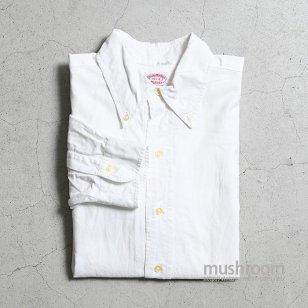 BROOKS BROTHERS WHITE OXFORD P/O BD SHIRT15 1/2-3/GOOD CONDITION