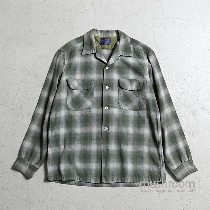 PENDLETON PLAID WOOL SHIRT（GOOD CONDITION/M） - 古着屋