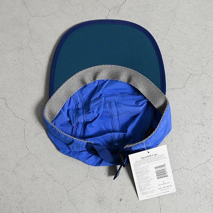 Patagonia 1993年 ベンテッドスプーンビルキャップ USA製 L 極美品 L スプーンビルキャップ patagonia Y2K パタゴニア 青