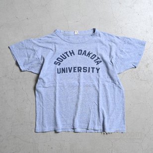 CHAMPION WATER PRINT COLLEGE T-SHIRT（PRODUCTS TAG/LARGE）