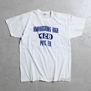 OLD WATER PRINT COLLEGE T-SHIRT（GOOD CONDITION/X-LARGE）