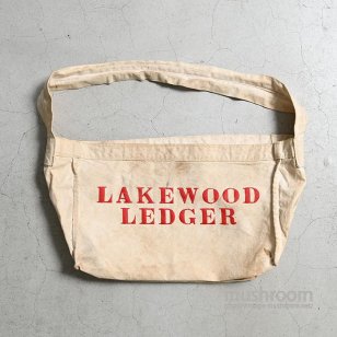 LAKEWOOD LEDGER NEWSPAPER BAG