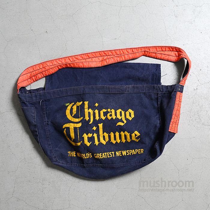 CHICAGO TRIBUNE NEWSPAPER BAG（GOOD CONDITION） - 古着屋