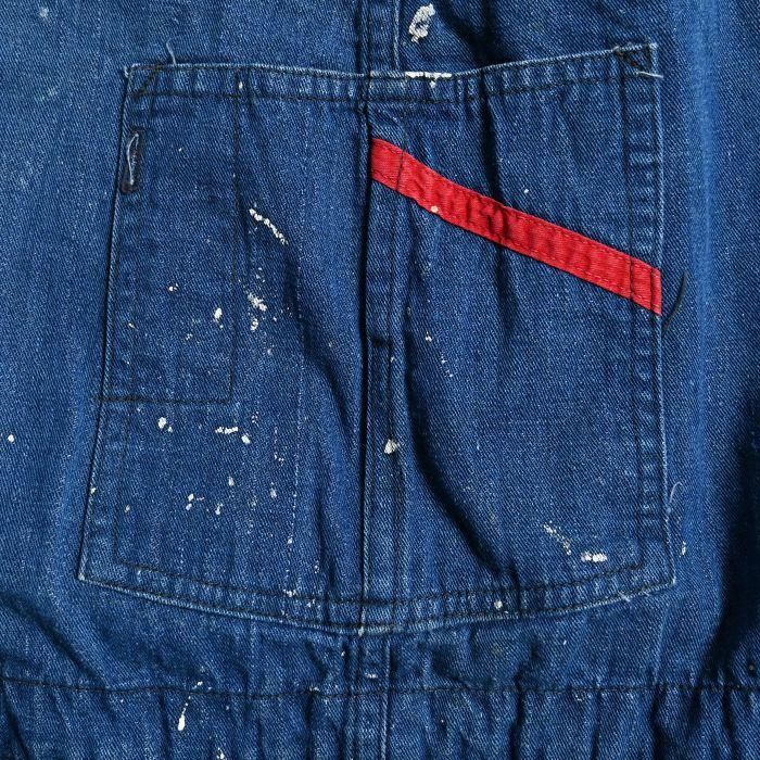 FINCK'S LOW-BACK STYLED DENIM OVERALL（1920'S） - 古着屋