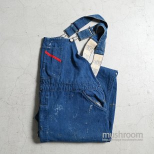 FINCK'S LOW-BACK STYLED DENIM OVERALL1920'S