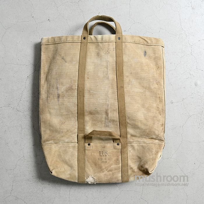 U.S.MILITARY CANVAS COAL BAG（GOOD USED CONDITION） - 古着屋 ｜ mushroom(マッシュルーム)　 ヴィンテージクロージングストア