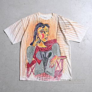 OLD PICASSO ART T-SHIRTVERY GOOD/X-LARGE