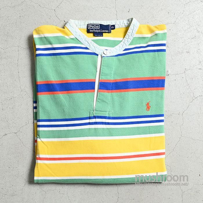 Polo by Ralph Lauren HENRY-NECK L/S T-SHIRT（X-LARGE