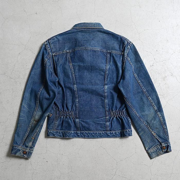 Wrangler LOT 24MJZ ウエスタンジャケット 　　レディース　美品 レディース 古着 70s USA製 Wrangler 24MJZ フロント ジップ