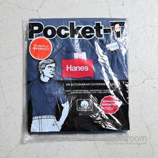 HANES PACK T-SHIRT WITH POCKET L/DEADSTOCK