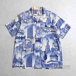 STERLING PICTURE PRINT S/S HAWAIIAN SHIRTLARGE