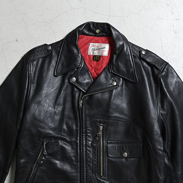 HERCULES M/C LEATHER JACKET WITH D-POCKET（42/DAEDSTOCK） - 古着屋