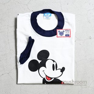 OLD MICKEY MOUSE RINGER T-SHIRTDEADSTOCK/X-LARGE