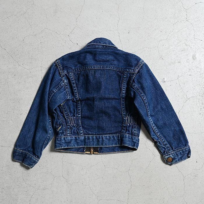 KID'S WRANGLER DENIM JACKET（SZ 4/GOOD CONDITION） - 古着屋 ｜ mushroom(マッシュルーム)　 ヴィンテージクロージングストア