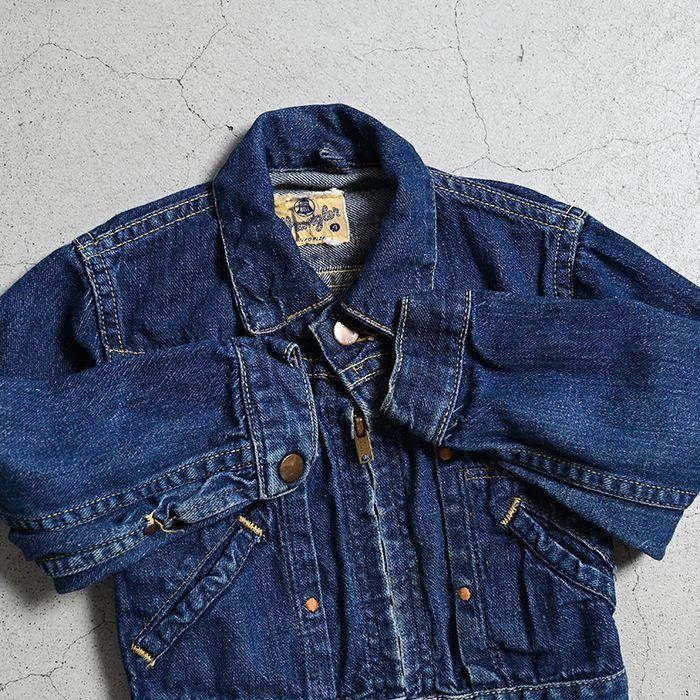 KID'S WRANGLER DENIM JACKET（SZ 4/GOOD CONDITION） - 古着屋