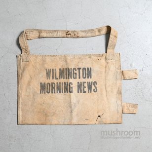 WILMINGTON MORNING NEWS NEWSPAPER BAG