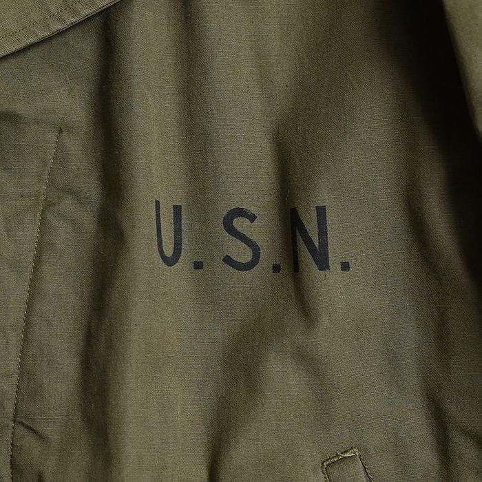 U.S.NAVY N-4 JACKET WITH STENCIL（40/ALMOST DEADSTOCK