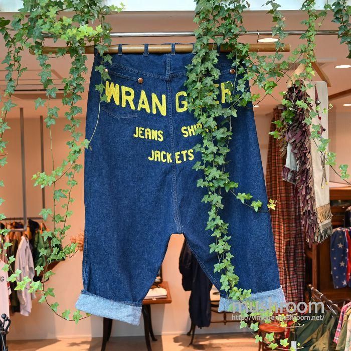 超珍品 70s 80s Wrangler 花柄 パンツ ミントコンディション