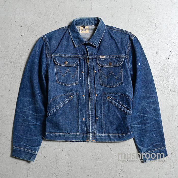 WRANGLER 24MJZ DENIM JACKET（38/GOOD CONDITION） - 古着屋 ...