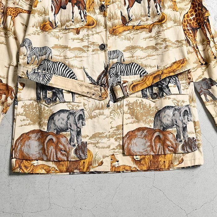 Abercrombie&fitch Safari サファリジャケット 70's】Vintage Abercrombie & Fitch Safari Jacket