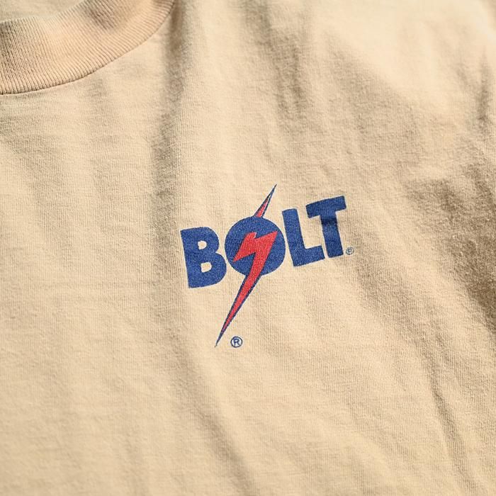 vintage バンド ビンテージ Tシャツ boon lightning Lightning Bolt - 【希少】90s VINTAGE LIGHTNING BOLT T-SHIRT