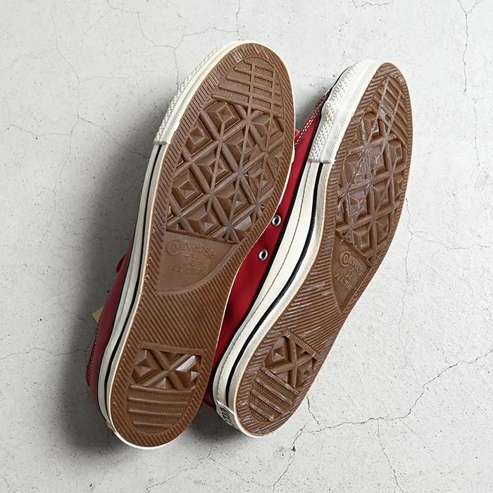 CONVERSE ALL STAR ”BELCRO” RED LEATHER WITH BOX(DEADSTOCK CONVERSE ALL STAR ”BELCRO” RED LEATHER WITH BOX(DEADSTOCK