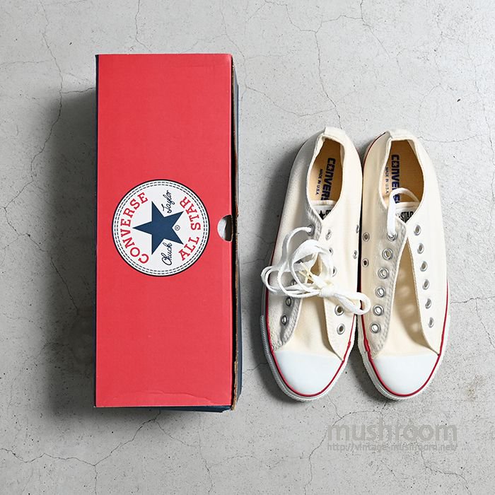 CONVERSE ALL STAR LO CANVAS SHOES WITH BOX（DEADSTOCK/US 7 1/2