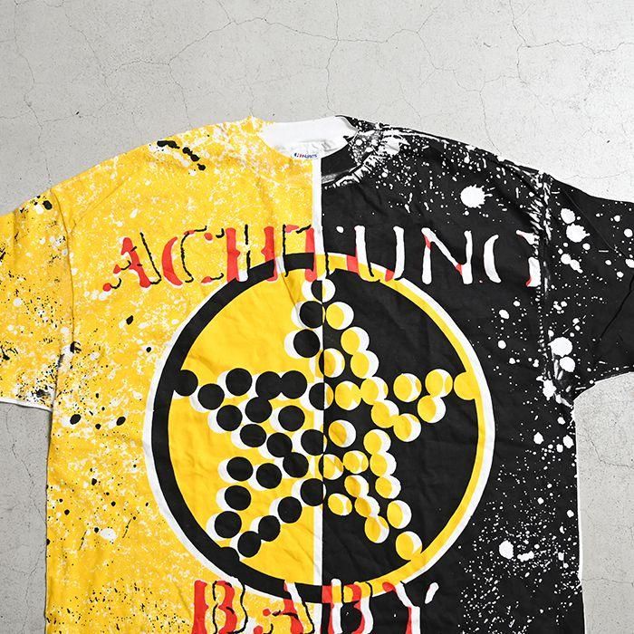 U2 ”ACHTUNG BABY” PRINT T-SHIRT(DEADSTOCK/XX-LARGE) - 古着 U2 ”ACHTUNG BABY” PRINT T-SHIRT(DEADSTOCK/XX-LARGE) - 古着